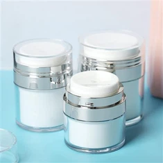 Kontenitur Kosmetiku tal-Pompa bla Arja